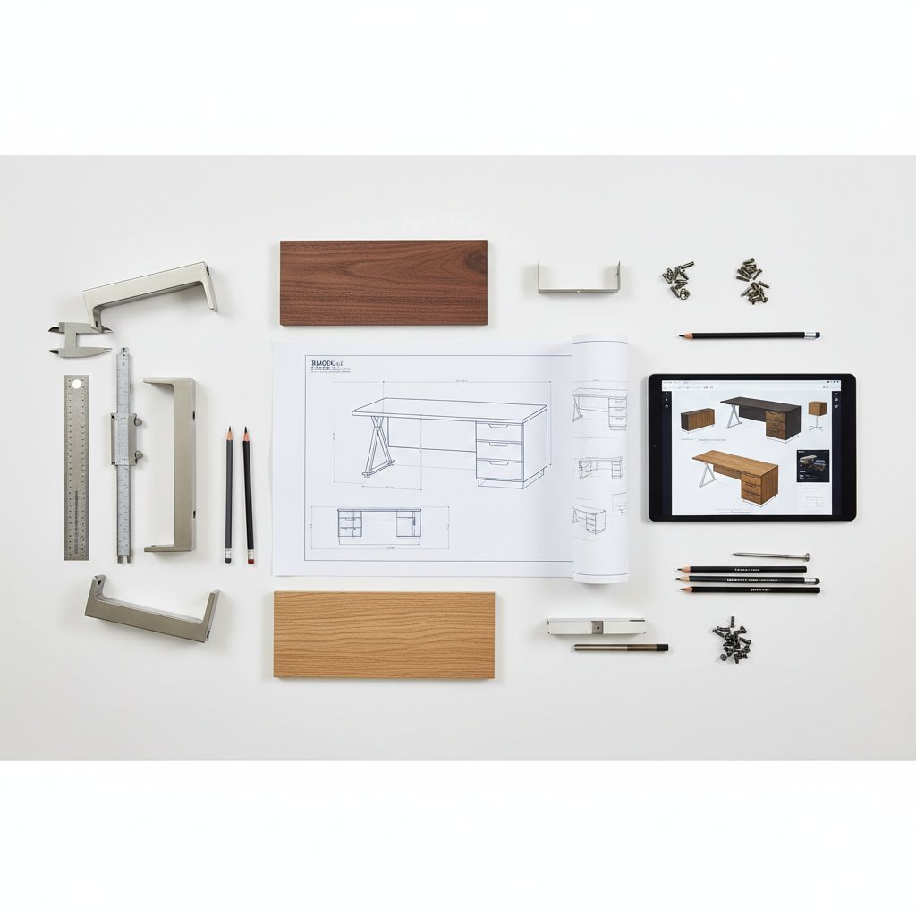 Quality control process for office desks